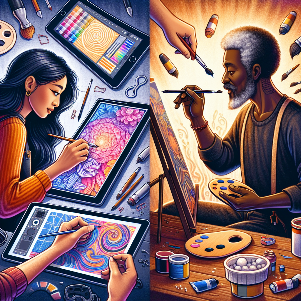 Ilustrasi Digital vs. Tradisional: Kelebihan dan Kekurangan