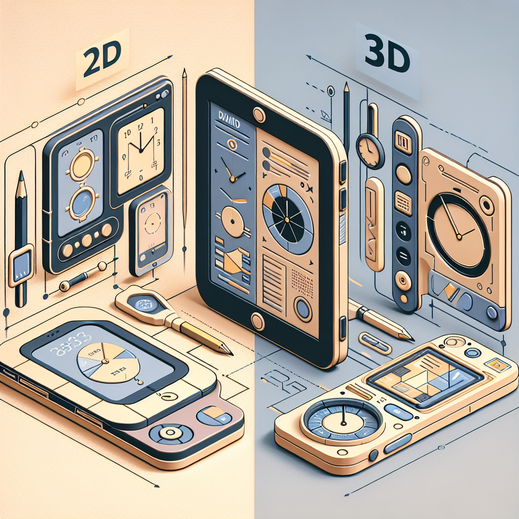 Memahami Perbedaan antara Desain 2D dan 3D dalam Era Digital