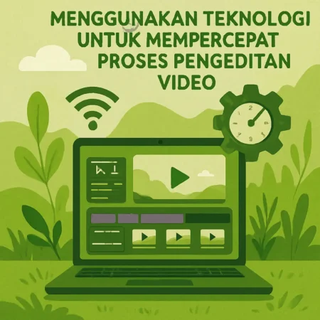 Menggunakan Teknologi untuk Mempercepat Proses Pengeditan Video