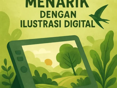 Menciptakan Poster yang Menarik dengan Ilustrasi Digital
